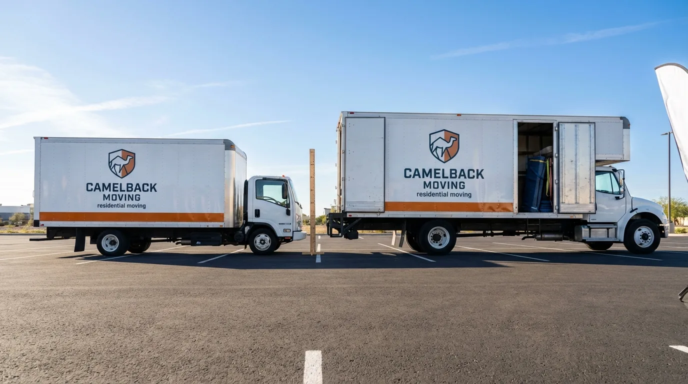 Moving truck size capacity guide in Silver Creek